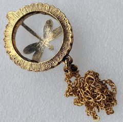 Dual Purpose Vintage Necklace and Magnifying Glass on 24″ Chain