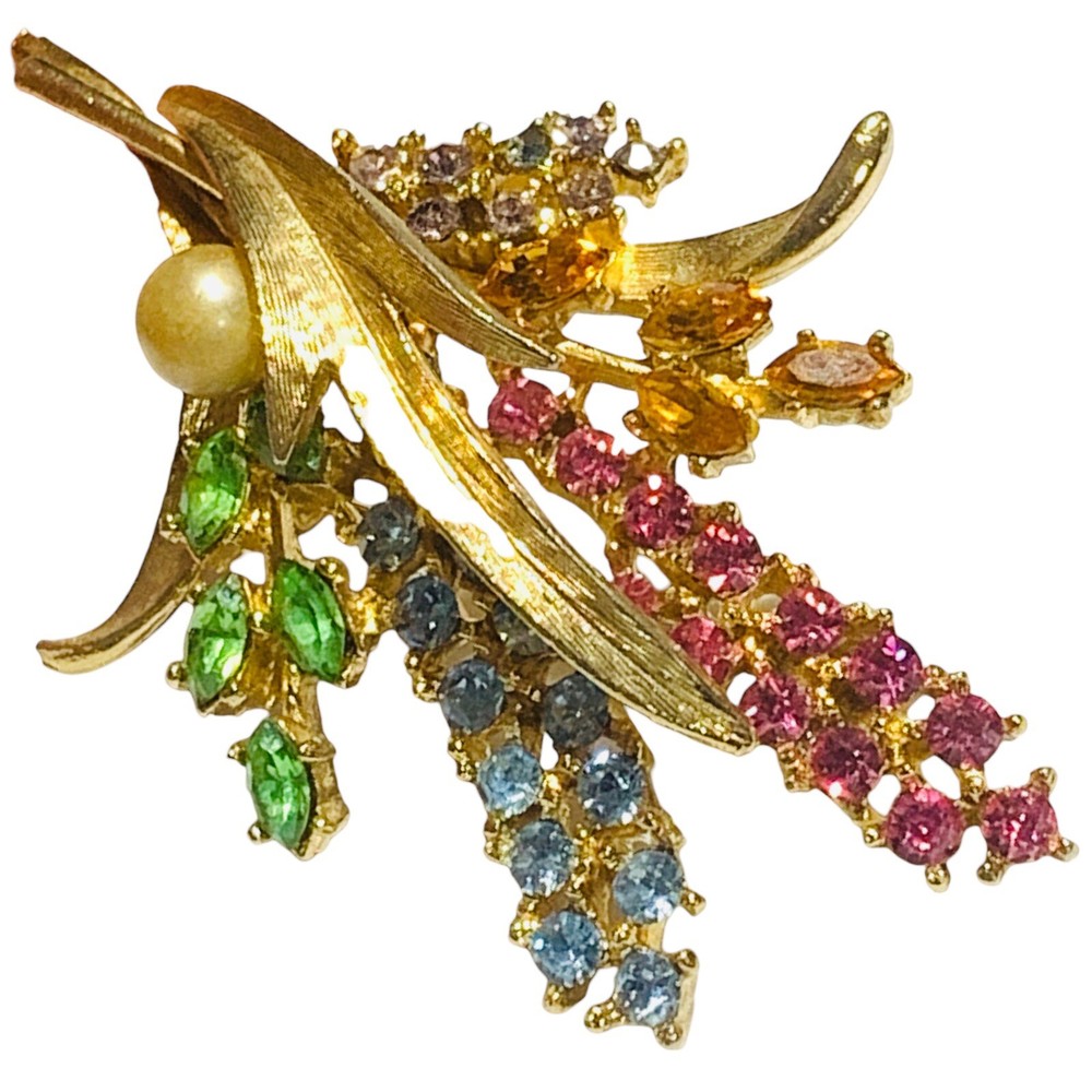 Arthur Hyacinth Brooch Mode-Art Vintage Pin