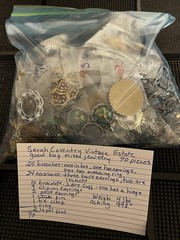 Sarah Coventry Vintage Estate Good Mixed Jewelry Bag Weighs 4 Lbs – 70 Pieces
