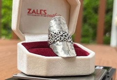925 🇮🇱 Sz 7 BEAUTIFUL! Vintage Sterling Silver Israel Handmade Ring