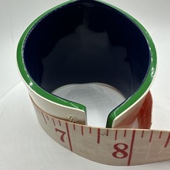 Fiorucci Vintage Fishbone Plastic Bracelet. See pics.