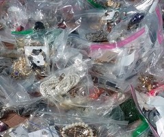 10 Pieces Lot Jewelry Costume Vintage Mix LBS necklaces bracelets pins rings