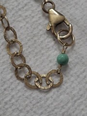 14/20 GF Gold Filled 33″ Multi Color Gemstone Necklace