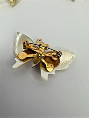 Vintage Butterfly Brooch Lot Signed Gerry’s Money Marvella Mother of Pearl READ