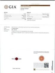 Peter Suchy GIA Certified 1.03 Carat Ruby Diamond White Gold Engagement Ring