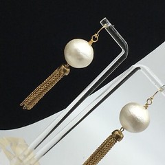 Shoulder Duster Earrings French Wire Hook 3.5″