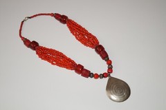 Vintage necklace Soviet necklace Ethnic jewellery Made in ussr