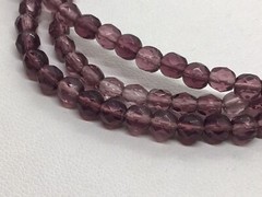 VTG 24″ Faceted Almandine Garnet Necklace 7.5″ Bracelet Estate Mine Find Set