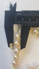 Beautiful Vintage Majorica 10mm Simulated PEARLS (glass core) 18″ Necklace