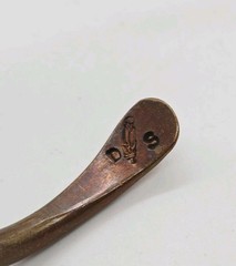 Copper Cuff Bracelet Twisted Wire Wrap Adjustable Southwestern signed DS 6.25 in