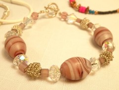 Unique Bracelets Lot of 8 Vintage Mixed Materials