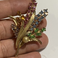 Arthur Hyacinth Brooch Mode-Art Vintage Pin