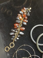 Vintage-Modern Costume Jewelry Mix Lot 20+ Necklaces Watches Earrings Bracelets