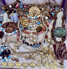 Vintage Estate Costume Jewelry Lot! AVON, NAPIER and more!