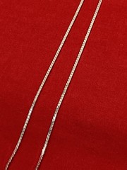 Vintage 925 Sterling Silver Signed Blue Agate Pendant & Chain Necklace 17.75”