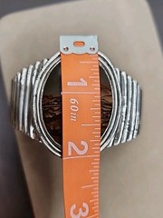 Vintage Navajo Picture Jasper Sterling Silver Cuff Bracelet Small 6″ No Markings