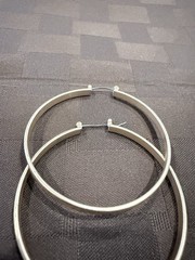 Vintage Gold Tone Large Hoop Earrings MultiPack – Lot of 3 Pairs