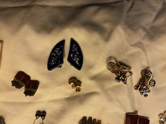 63 Pair Of Vintage Earrings. For A Complete List Contact Me