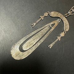 Midcentury Modern Statement Necklace Art Piece Unique