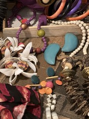 “Wordly Girlie” – Jewelry Assortment – Many Textures, Colors, & Treasures