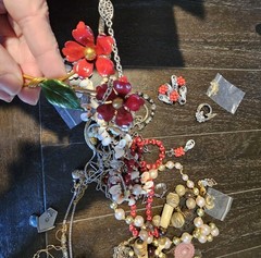 3 Lbs 4oz Unsearched Jewelry Lot VTG & Now Junk & Wear & Resell Craft FUN *Read