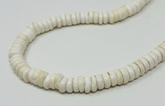 Vintage Puka Shell Necklace 18.5″ Surfer Hawaiian 10mm 83 grams