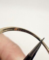 Antique Art Deco 14K Gold First Lady Two-Tone Old Cut Diamond Ring Sz 5.25