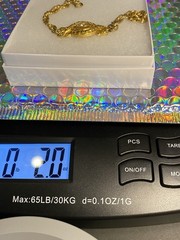 Vintage Avon 1992 Gold Tone Heirloom Classic Faux Marcasite Rope Bracelet 6.5in