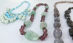Exceptionally Good Lot Quality Estate Costume Necklaces. Great Resale Potential.