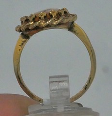 10KT ROSE GOLD CAMEO RING SIZE 6.75 ; 4.3 GRAMS FREE SHIPPING