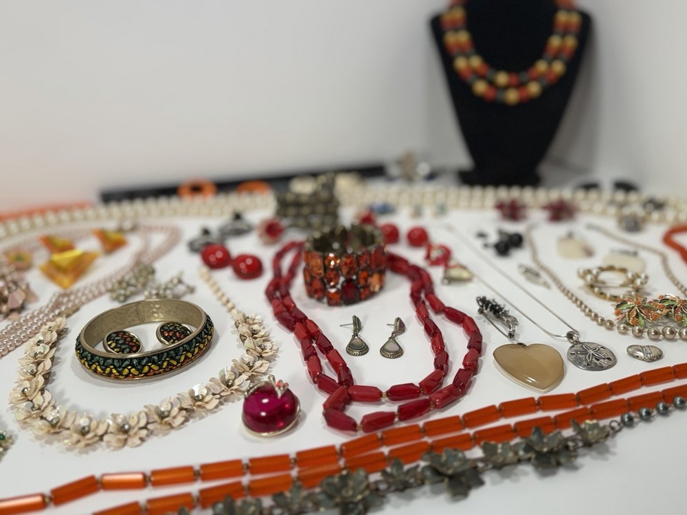 High End Vintage Jewelry Lot Sarah Cov 925 Italy West Germany Coro Hobe Alpaca