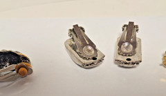 Lot of 6 Pairs Vintage Unbranded & 1 Branded Sterling Silver Fashion Earrings