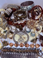 Vintage Estate Costume Jewelry Lot! AVON, MONET and more!