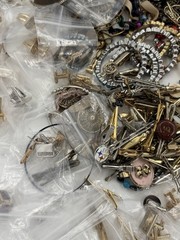 10 Lbs Vintage To Now Jewelry Lot Costume Estate Unsearched Watches Cuff Links