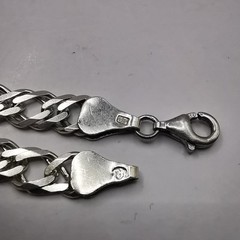 Vintage Beautiful Jewelry Chain, 925 Sterling Silver, Signed 17,58g