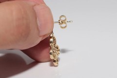2.11Ct Art Deco Style Lab-Created Diamond Anniversary 14K White Gold FN Earring