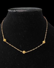 Vintage AJC Co 1/20 12K Yellow Gold Filled Necklace 16in