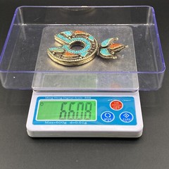 Old Ethnic Unique Horseshoe Design Tibetan Handmade Outstanding Beautful Pendant