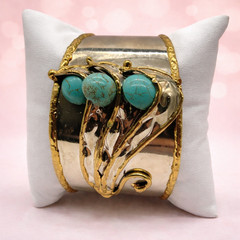 Vintage Brutalist Cuff Bracelet