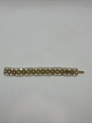 Vintage Crown Trifari Aurora Borealis Link Bracelet 7 Inches Read Description