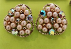 Vintage Lot 6 Pair 1950s 1960’s 1970’s Clip On Earrings Coro Tacoa Misc LYB