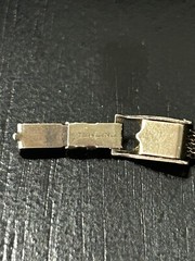 Vintage Bracelet Silver Sterling Trademark Identity 7” ID Pendant