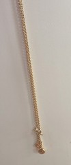 VINTAGE ESTATE SIGNED LIZ CLAIBORNE GOLD TONE 42″ NECKLACE!