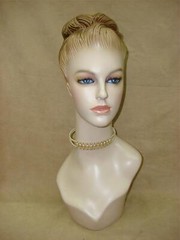 VINTAGE 1970-80’S ERA CREAMY FAUX PEARL CHOKER NECKLACE! 11 1/2″