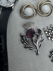 vintage jewelry junk drawer lot— See Description For Details