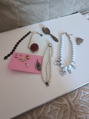 Huge Junk Drawer Lot Mixed Vintage To Now Jewelry Pieces Parts Crafts Repair #1