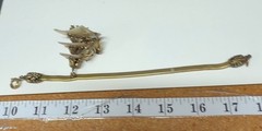 Vintage Asian mother pearl pagoda layered Dragon Jewelry Lot Bracelet Pendant