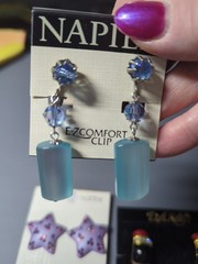 Lot Of 4 Pairs Vintage Clip-on Earrings