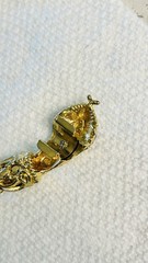 1970s 80’s SIGNED D.L AULD GOLD MESH SNAKE LARIAT NECKLACE / BELT FAB CONDITION!