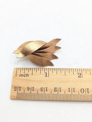 Vintage Gold Art Deco Abstract Clip On Earrings Statement Costume Jewelry Modern